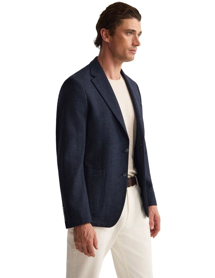 Wordsworth Luxury Herringbone Blazer image 2