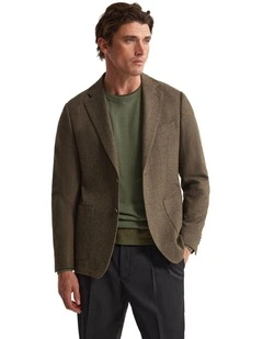 Wordsworth Luxury Herringbone Blazer
