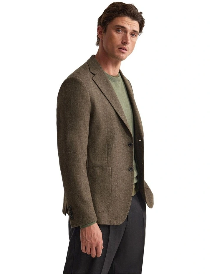 Wordsworth Luxury Herringbone Blazer image 2