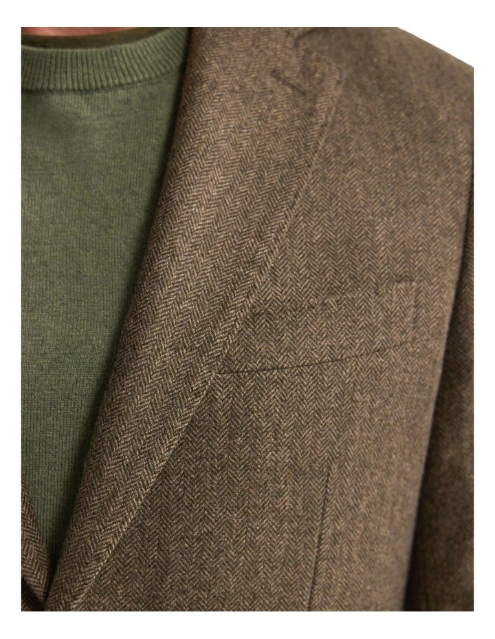 Wordsworth Luxury Herringbone Blazer image 6