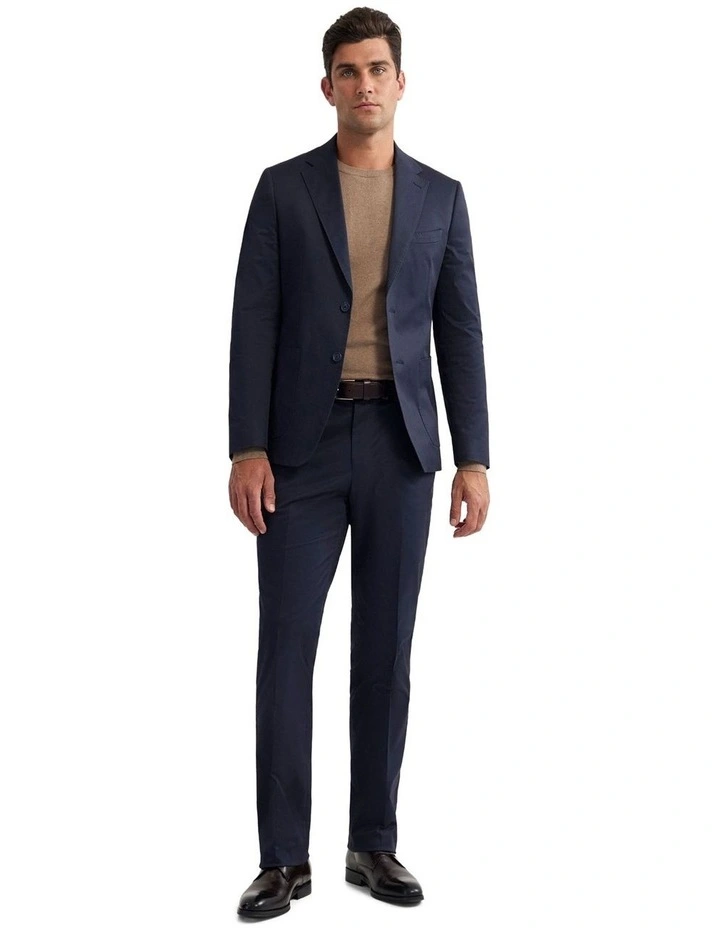 Wordsworth Cotton Blend Jacket in Navy image 5