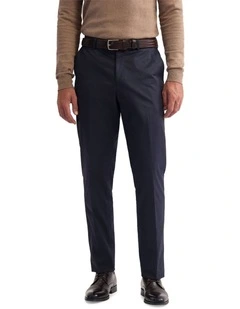 Wordsworth Cotton Blend Pant in Navy