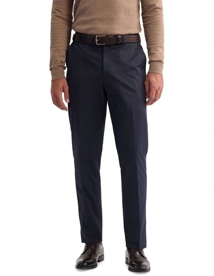 Wordsworth Cotton Blend Pant in Navy image 1