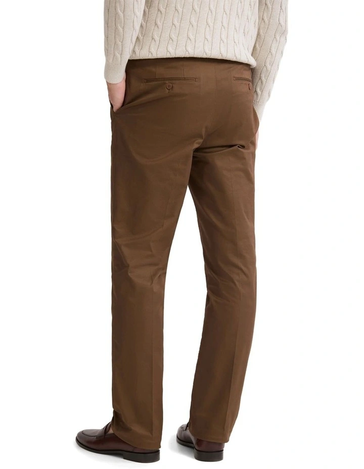 Wordsworth Cotton Blend Pant in Bark image 2