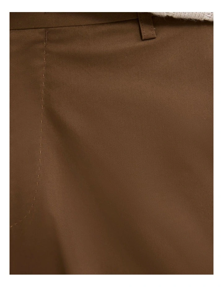 Wordsworth Cotton Blend Pant in Bark image 6