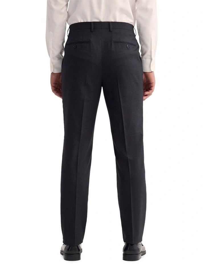 Byron Wool Suit Trousers in Charcoal image 2