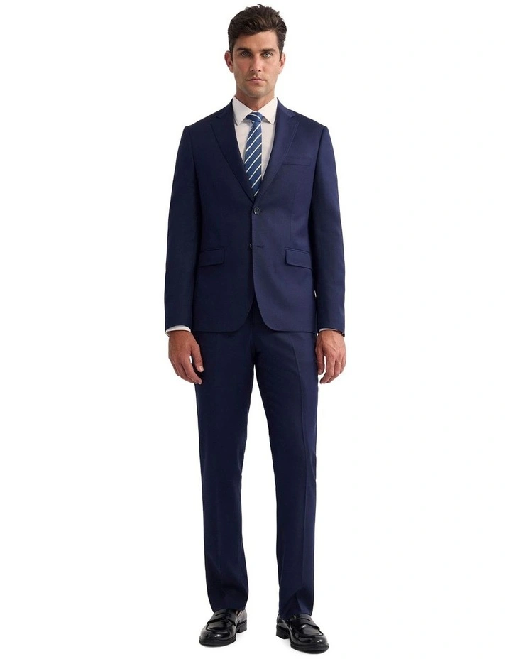 Byron Wool Suit Pant in Navy image 5