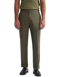 Wordsworth Wool Blend Trousers in Olive