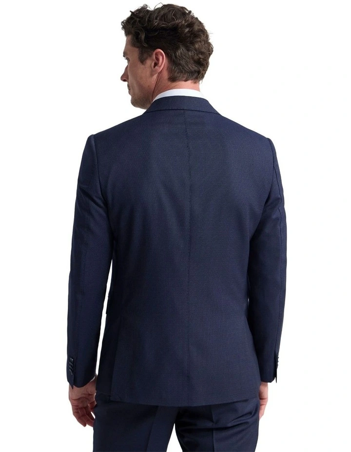 Hardy Double Breast Stripe Jacket in Navy image 4