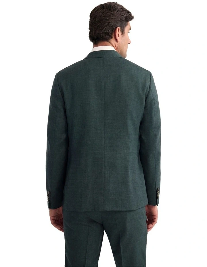 Wordsworth Wool Suit Jacket in Green image 3