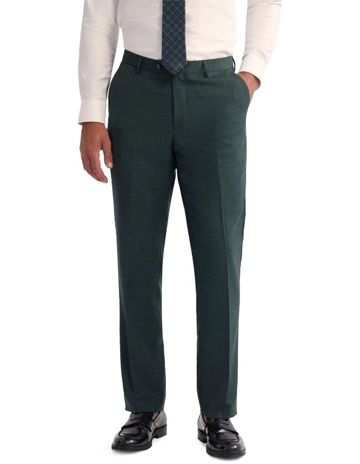 Wordsworth Wool Suit Pant in Green image 1