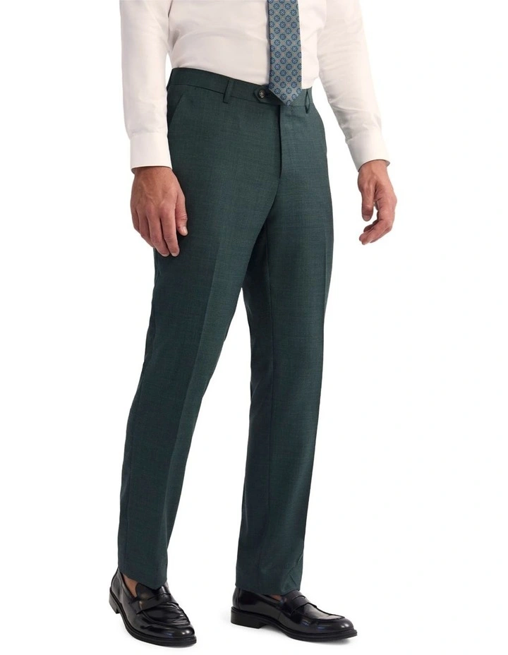 Wordsworth Wool Suit Pant in Green image 3