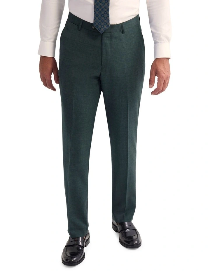 Wordsworth Wool Suit Pant in Green image 4