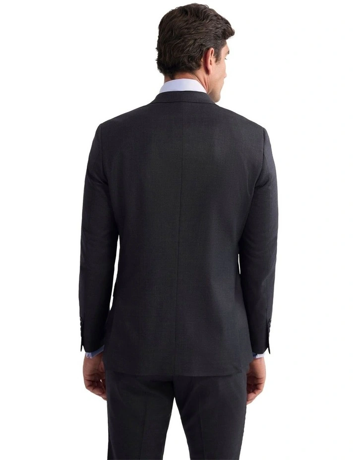 Hopkins Wool Suit Jacket in Charcoal image 3