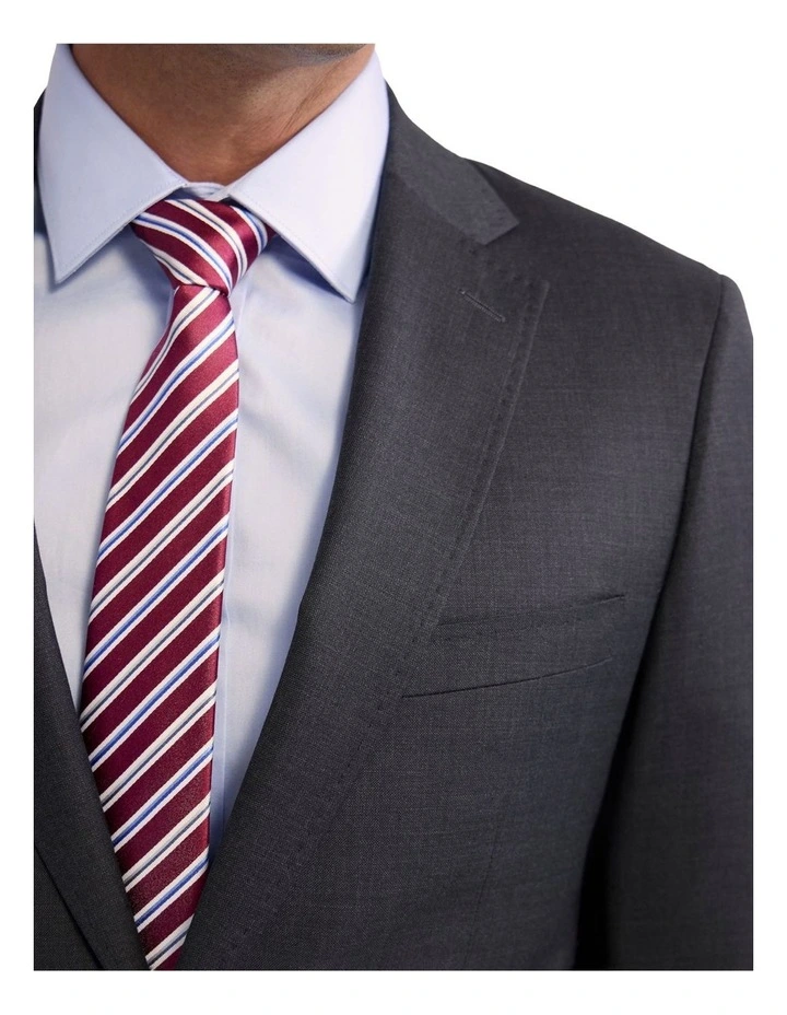Hopkins Wool Suit Jacket in Charcoal image 6