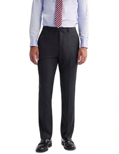Hopkins Wool Suit Trousers in Charcoal