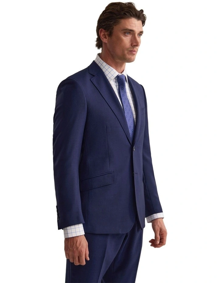 Hopkins Wool Suit Jacket in Navy image 2