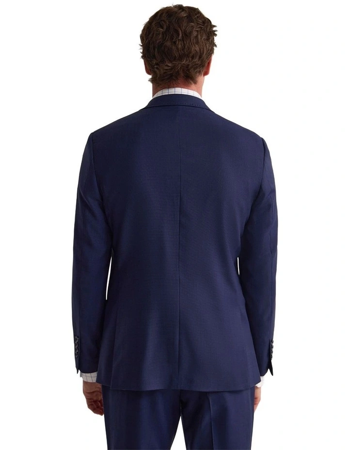 Hopkins Wool Suit Jacket in Navy image 3
