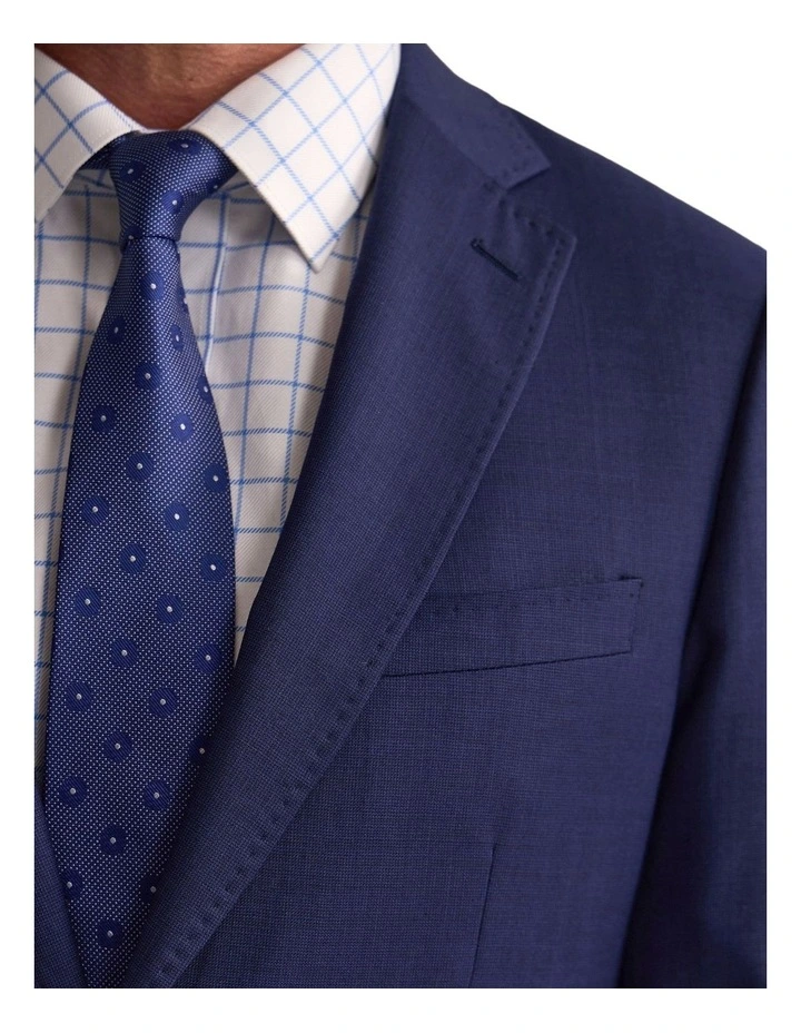 Hopkins Wool Suit Jacket in Navy image 7