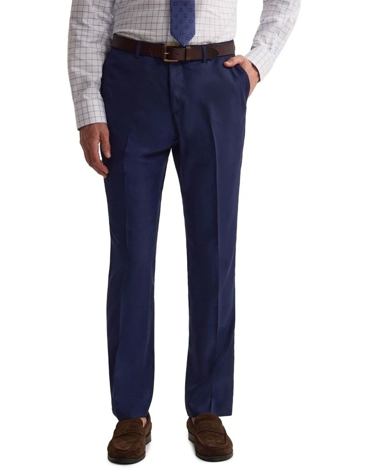 Hopkins Wool Suit Trousers in Navy image 1