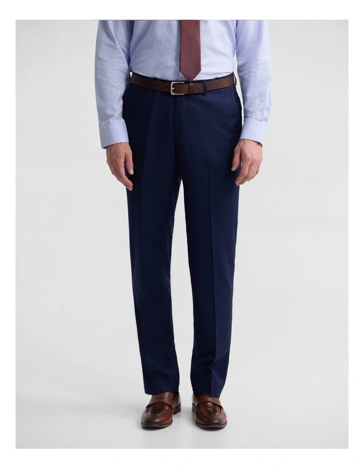 Byron Wool Suit Trousers in Navy image 1