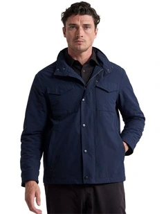 Will Puffer Jacket in Blue Flint