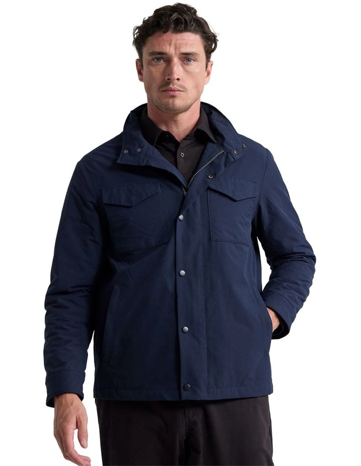 Will Puffer Jacket in Blue Flint image 1