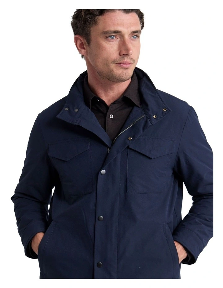 Will Puffer Jacket in Blue Flint image 4