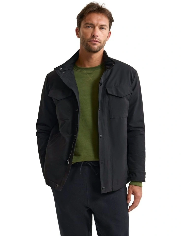Will Puffer Jacket in Black image 1