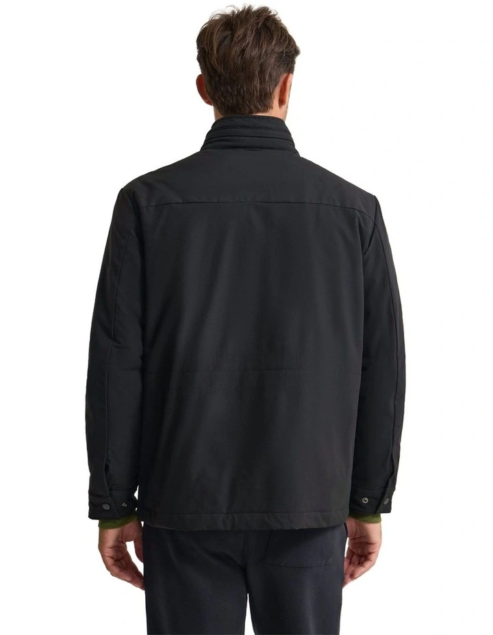 Will Puffer Jacket in Black image 3