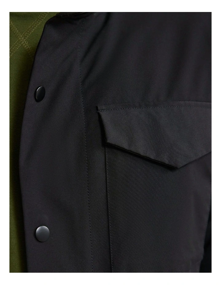 Will Puffer Jacket in Black image 6