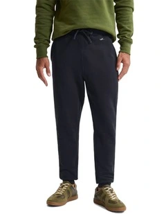 Benson Organic Cotton Track Pants in Black