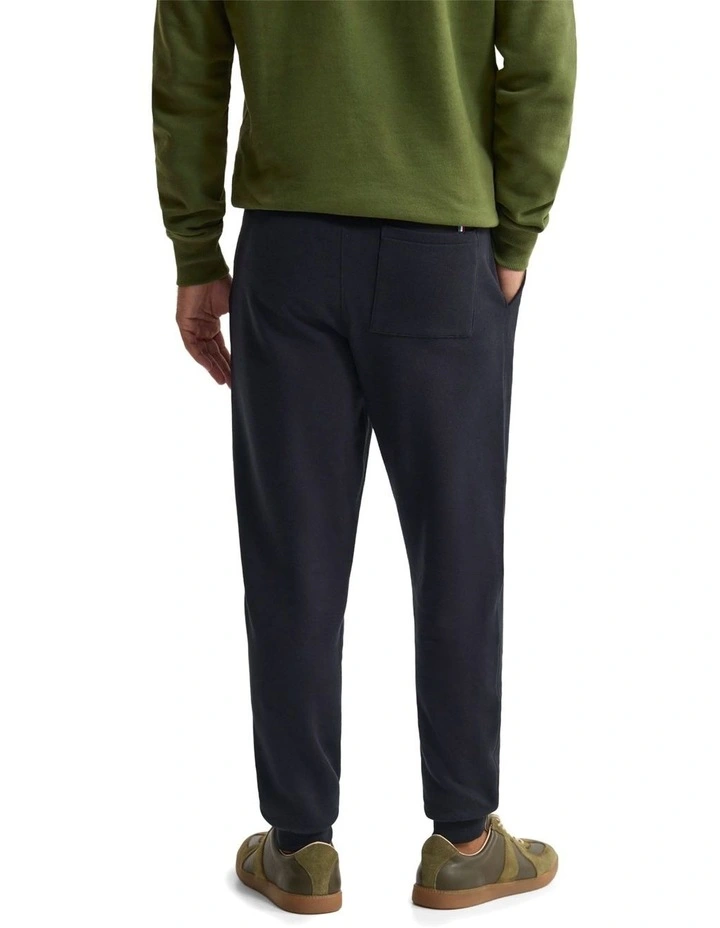 Benson Organic Cotton Track Pants in Black image 2