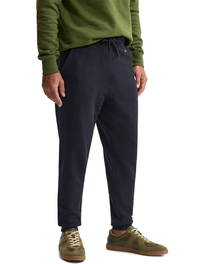 Benson Organic Cotton Track Pants in Black image 3