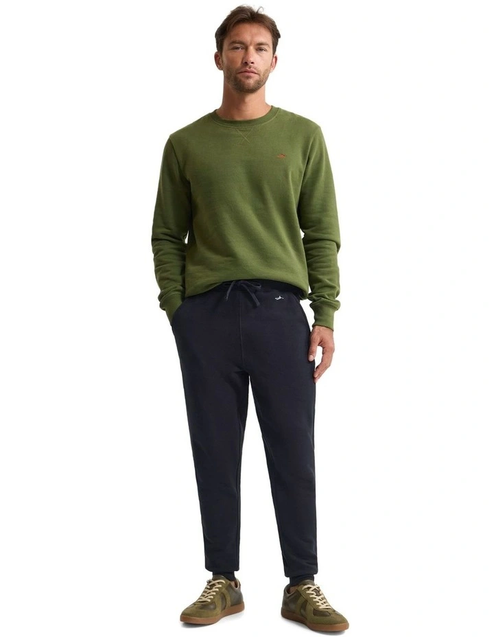 Benson Organic Cotton Track Pants in Black image 5