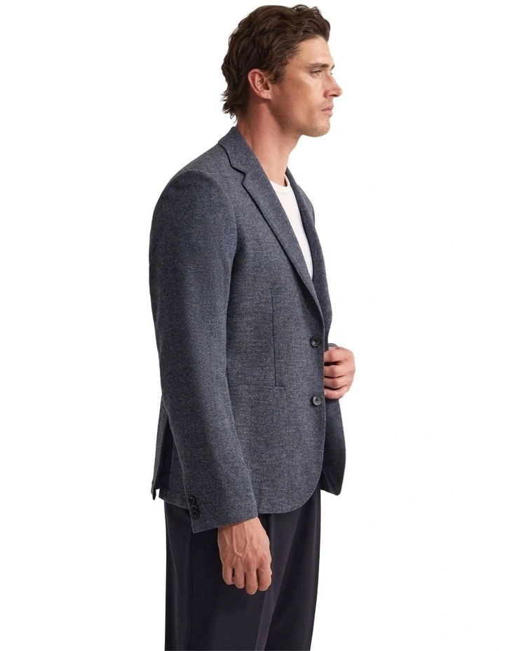Milton Wool Blend Blazer in Blue image 2
