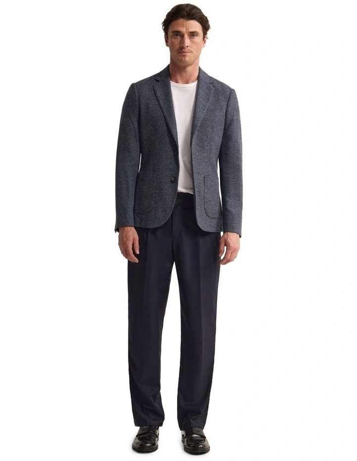 Milton Wool Blend Blazer in Blue image 6
