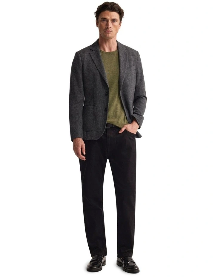 Milton Wool Blend Blazer in Slate image 6