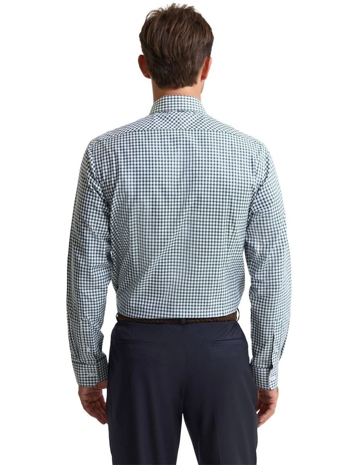 Beckton Slim Fit Luxury Shirt in Green image 4