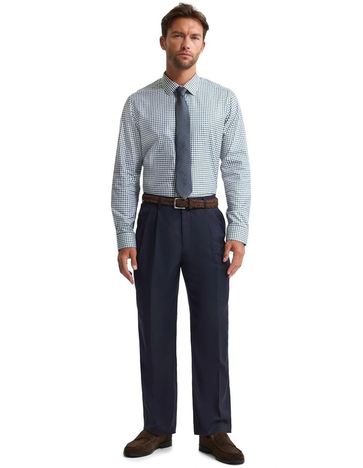 Beckton Slim Fit Luxury Shirt in Green image 5