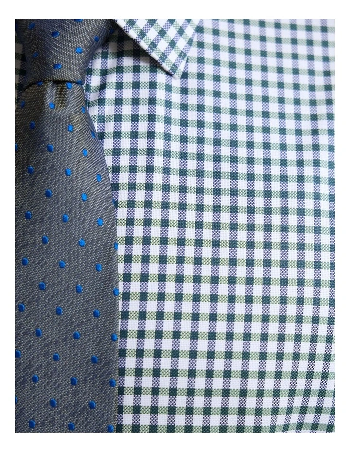 Beckton Slim Fit Luxury Shirt in Green image 6