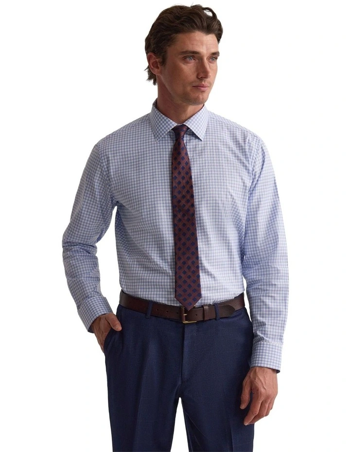 Islington Classic Fit Luxury Shirt in Sky image 1