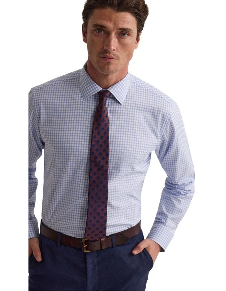 Islington Classic Fit Luxury Shirt in Sky image 2