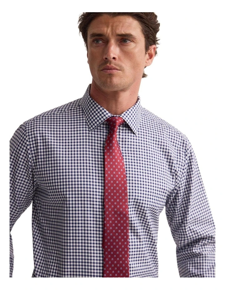Islington Classic Fit Luxury Shirt in Navy image 2
