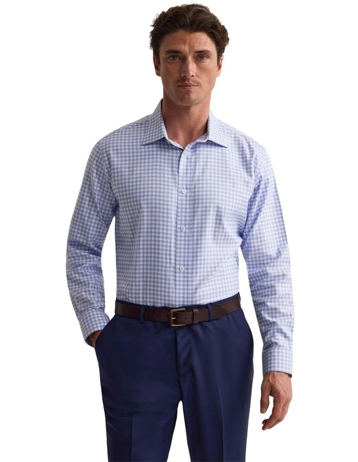 Islington Classic Fit Luxury Shirt in Sky image 1