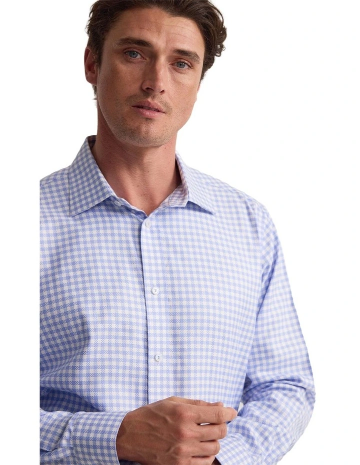 Islington Classic Fit Luxury Shirt in Sky image 2