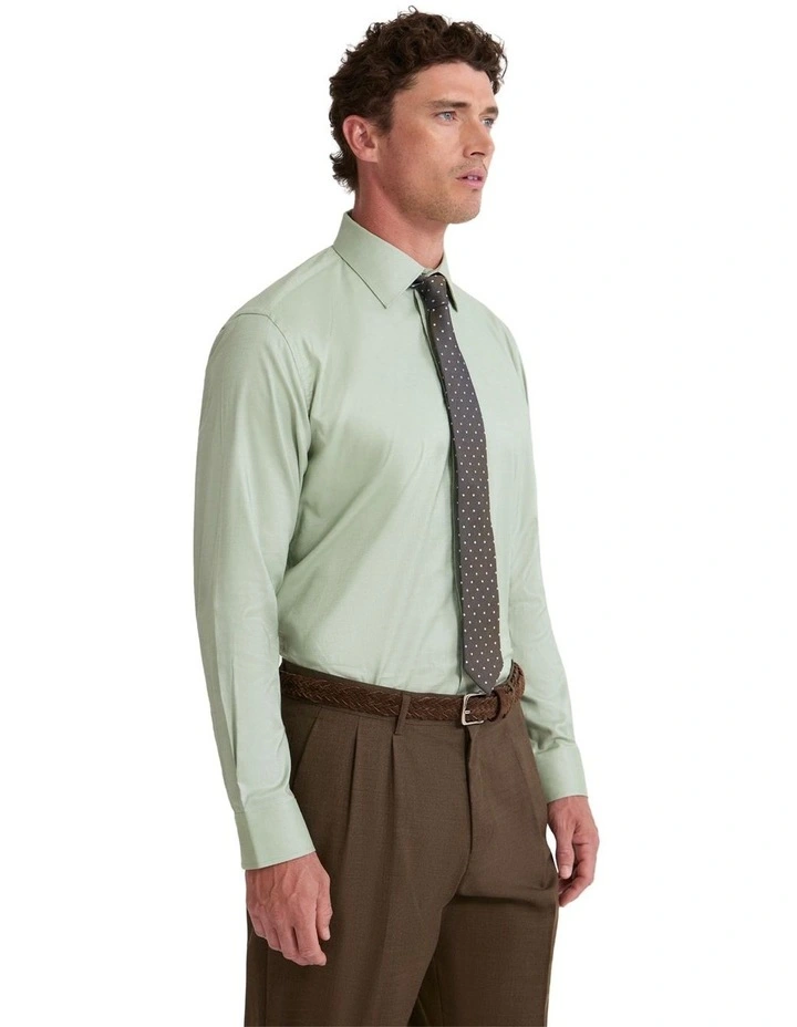 Islington Classic Fit Shirt in Green image 3
