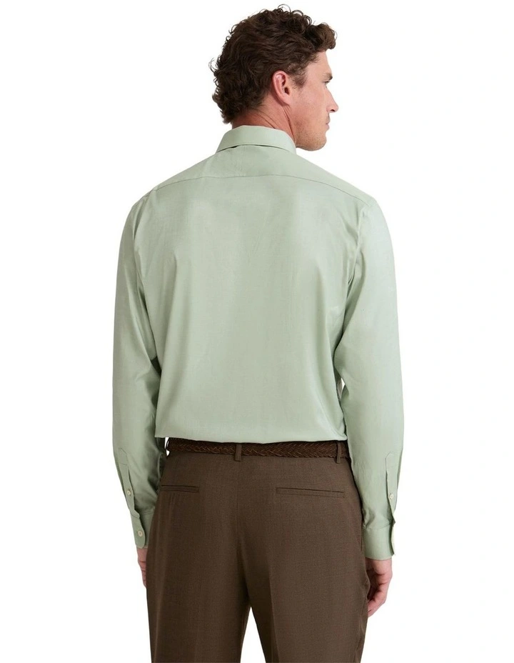 Islington Classic Fit Shirt in Green image 4