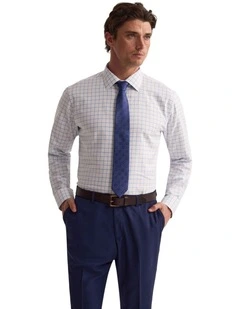 Islington Classic Fit Shirt in Blue Check
