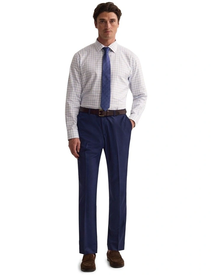 Islington Classic Fit Shirt in Blue Check image 6